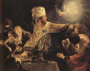 REMBRANDT Harmenszoon van Rijn Belsbazzar's Feast (mk33) China oil painting reproduction